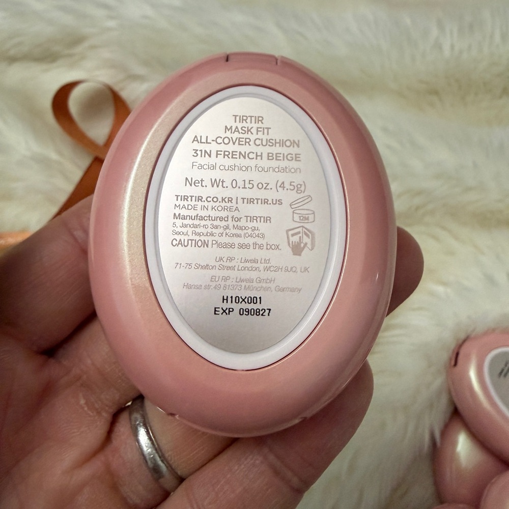 Tirtir 31N FRENCH BEIGE MASK FIT ALL COVER CUSHION - Picture 3 of 3